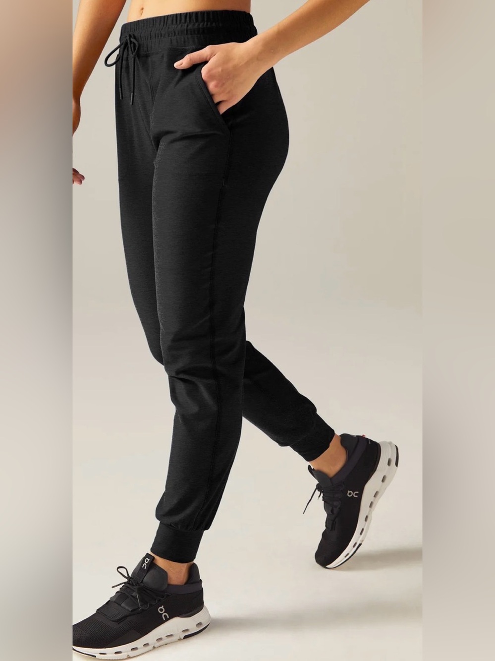 Beyond Yoga Spacedye Midi Joggers in Darkest Nighy NWT